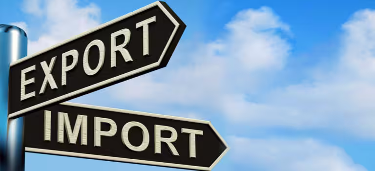 Import and Export banner