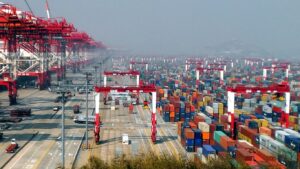 container port of shanghai has been reopened for freight shipping