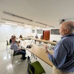 A1 staff meeting with the the commercial director of Cartagena's port