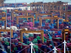 Singapore port congestion is growing as container volume continues to rise.
