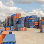 What is the next step after your container arrives at the port?
