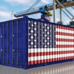Contenedor listo para exportar desde Estados Unidos